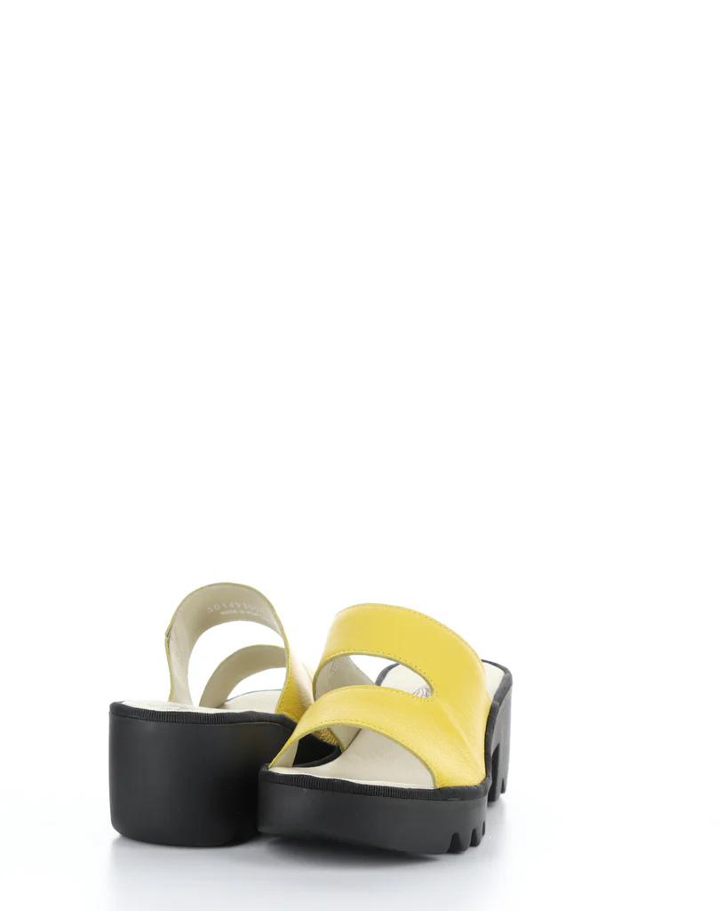 Fly yellow sandals hotsell